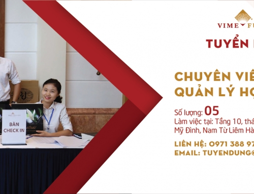 Vimefulland tuyển dụng Chuyên viên Quản lý hợp đồng